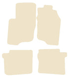 Mitsubishi Colt Spacestar 1999-2004 Beige Luxury Velour Tailored Car Mats NV HITECH