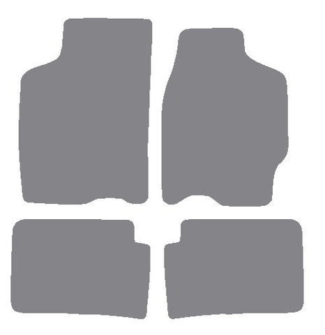 Mazda 626 1998-2001 Grey Premium Carpet Tailored Car Mats NV HITECH