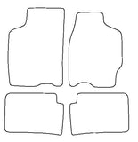 Mazda 626 1998-2001 Tailored VS Rubber Car Mats