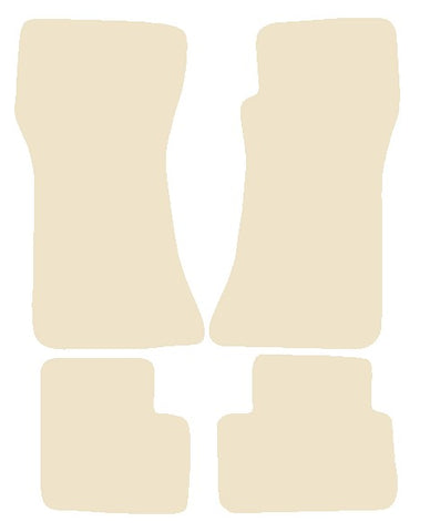 Mazda RX7  Mk1 1978-1986 Beige Luxury Velour Tailored Car Mats NV HITECH