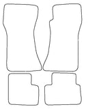 Mazda RX7 Mk1 1978-1986 Tailored VS Rubber Car Mats