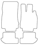 Mercedes CL (W215) Coupe 2000-2006 Tailored VS Rubber Car Mats
