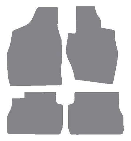 Mitsubishi Pinin 3dr 2000-2005 Grey Premium Carpet Tailored Car Mats NV HITECH