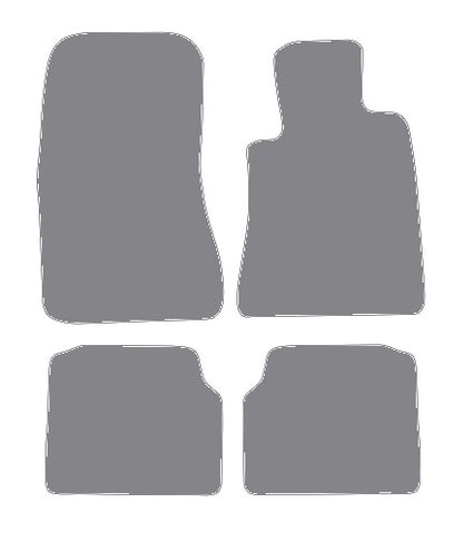 Mercedes S Class (W140) Saloon 1991-1999 Grey Premium Carpet Tailored Car Mats NV HITECH