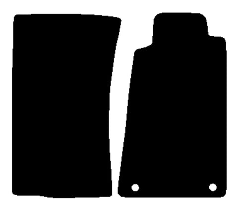 Mazda MX5 1998-2001 Black Premium Carpet Tailored Car Mats NV HITECH