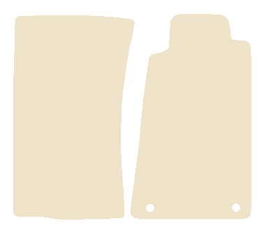 Mazda MX5 1998-2001 Beige Luxury Velour Tailored Car Mats NV HITECH