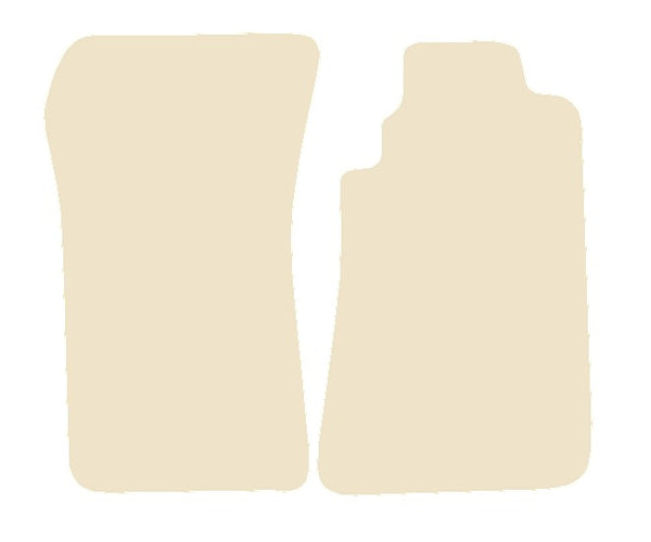 Mazda MX5 2001-2005 Beige Luxury Velour Tailored Car Mats NV HITECH