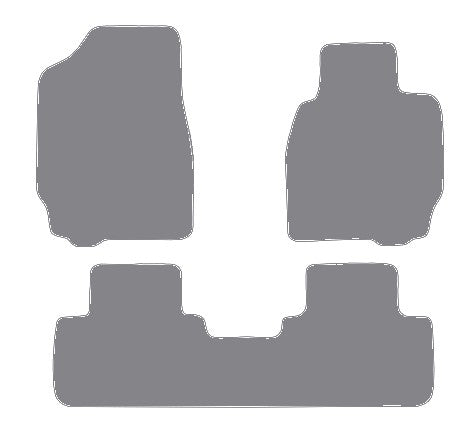 Mazda Tribute 2001-2006 Grey Premium Carpet Tailored Car Mats NV HITECH