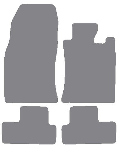 Mini R50 R53 2001-2006 Grey Premium Carpet Tailored Car Mats NV HITECH
