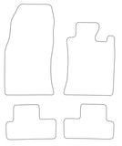 Mini One / Cooper Mk1 2001-2006 Tailored VS Rubber Car Mats