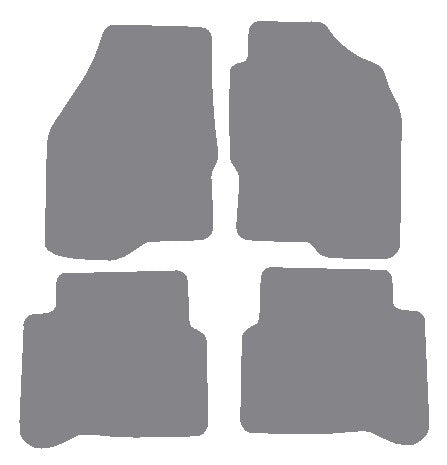 Mitsubishi Galant 2000-2003 Grey Premium Carpet Tailored Car Mats NV HITECH