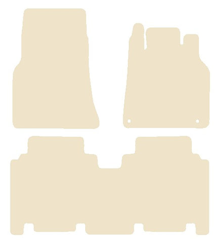 Mercedes A Class (W168) LWB 1998-2004 Beige Luxury Velour Tailored Car Mats NV HITECH