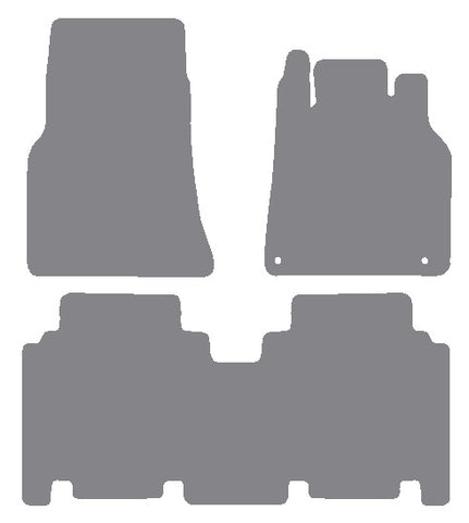 Mercedes A Class (W168) LWB 1998-2004 Grey Premium Carpet Tailored Car Mats NV HITECH