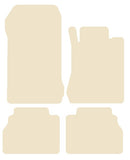 Mercedes E Class (W210) Saloon / Estate 1995-2002 Beige Luxury Velour Tailored Car Mats NV HITECH