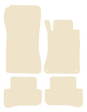 Mercedes C Class (W203) Saloon / Estate 2000-2006 Beige Luxury Velour Tailored Car Mats NV HITECH