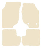 MG ZR 2001-2004 Beige Luxury Velour Tailored Car Mats NV HITECH