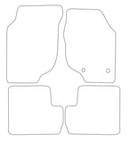 MG ZR 2001-2004 Tailored VS Rubber Car Mats