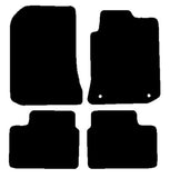 MG ZT / ZT-T 2001-2005 Black Premium Carpet Tailored Car Mats NV HITECH