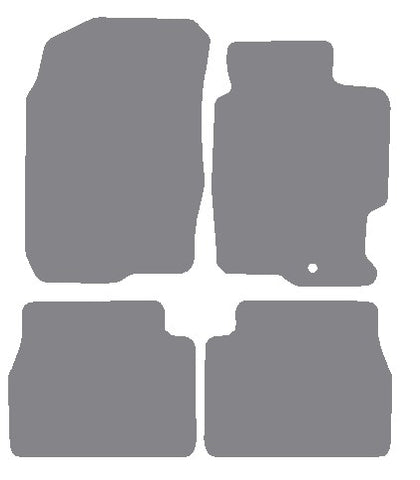 Mazda 6 2002-2008 Grey Premium Carpet Tailored Car Mats NV HITECH