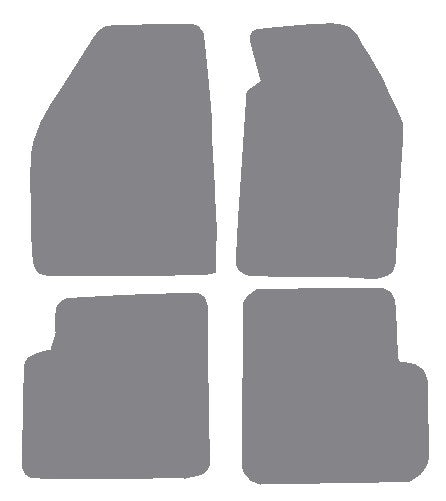 Mitsubishi Colt 1996-2004 Grey Premium Carpet Tailored Car Mats NV HITECH