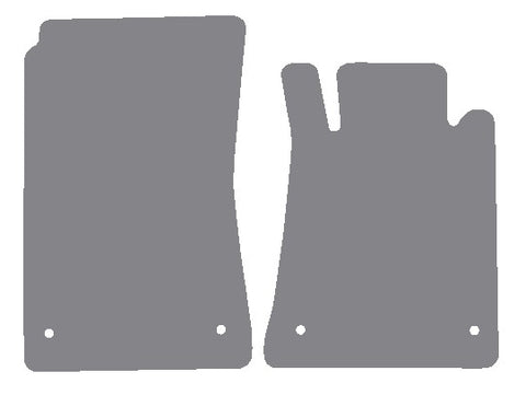 Mercedes SLK (R171) 2 Seater 2005-2011 Grey Premium Carpet Tailored Car Mats NV HITECH