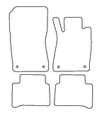 Mercedes CLS (W219) 2005-2010 Tailored VS Rubber Car Mats