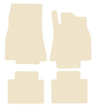 Mercedes B Class (W245) 2005-2011 Beige Luxury Velour Tailored Car Mats NV HITECH