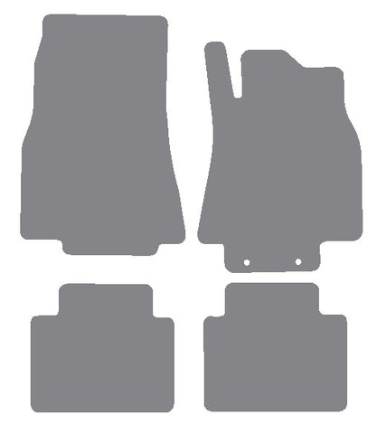Mercedes B Class (W245) 2005-2011 Grey Premium Carpet Tailored Car Mats NV HITECH