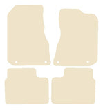 MG ZT V8 With Twist Head Fixings 2001-2005 Beige Luxury Velour Tailored Car Mats NV HITECH