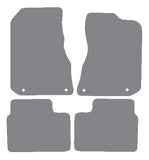 MG ZT V8 With Twist Head Fixings 2001-2005 Grey Premium Carpet Tailored Car Mats NV HITECH