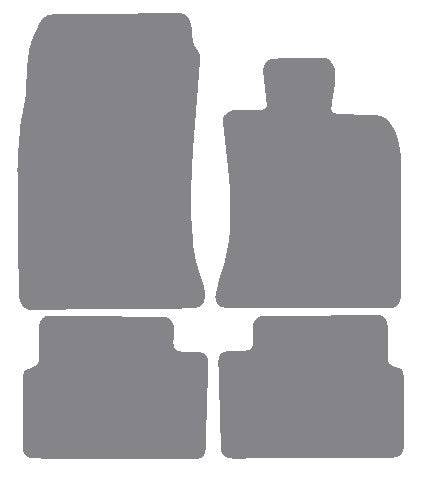 Mini Clubman R55 2007-2014 Grey Premium Carpet Tailored Car Mats NV HITECH