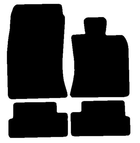 Mini R56 2006-2013 Black Premium Carpet Tailored Car Mats NV HITECH