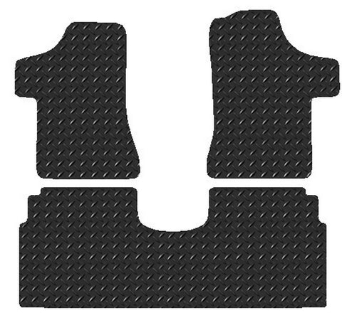 Mercedes Vito Van Dual-Liner Dual-Liner 2003-2014 Chequered Rubber Tailored Van Mats HITECH