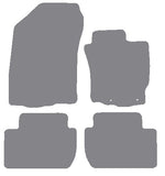 Mitsubishi Outlander 2007-2012 Grey Premium Carpet Tailored Car Mats NV HITECH