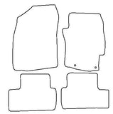 Mitsubishi Lancer Automatic 2008-2017 Tailored VS Rubber Car Mats