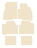 Mitsubishi Grandis 2004-2010 Beige Luxury Velour Tailored Car Mats NV HITECH