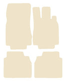 Mercedes S Class (W220) Saloon LWB 1999-2006 Beige Luxury Velour Tailored Car Mats NV HITECH