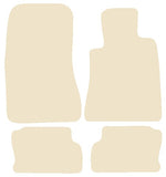 Mercedes S Class (W140) Coupe 1991-1999 Beige Luxury Velour Tailored Car Mats NV HITECH