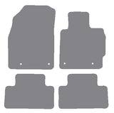 Mazda CX-7 2007-2010 Grey Premium Carpet Tailored Car Mats NV HITECH