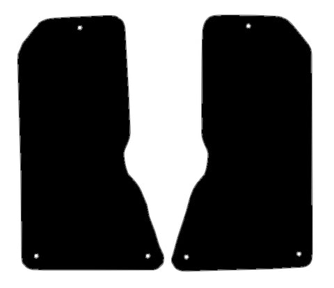 MG Xpower SV 2003-2005 Black Tailored Carpet Car Mats NV HITECH