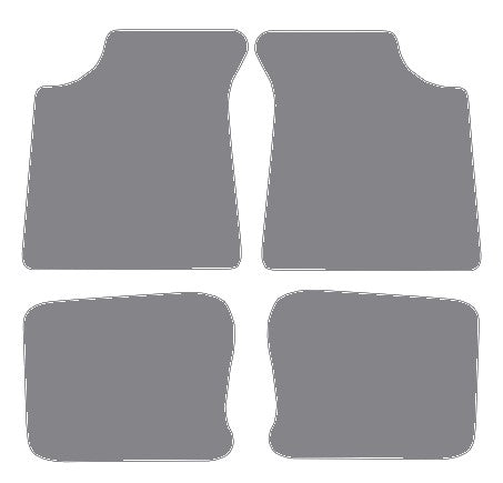 Morris Minor 1950-1953 Grey Premium Carpet Tailored Car Mats NV HITECH