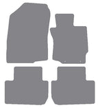 Mitsubishi Outlander Manual 2012 onwards Grey Premium Carpet Tailored Car Mats NV HITECH