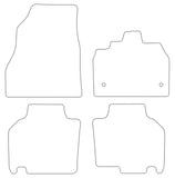 Mercedes Citan 2013-2021 Tailored VS Rubber Car Mats