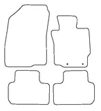 Mitsubishi Asx Automatic 2010 onwards Tailored VS Rubber Car Mats