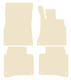 Mercedes S Class (W222) Saloon LWB 2013-2020 Beige Luxury Velour Tailored Car Mats NV HITECH