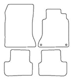 Mercedes CLA (C117) 2013-2019 Tailored VS Rubber Car Mats
