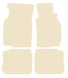 Mitsubishi Evo 4-5 1997-1999 Beige Luxury Velour Tailored Car Mats NV HITECH