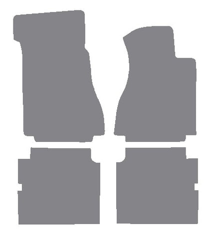 Mercedes E Class (W114 / W115) 1968-1976 Grey Premium Carpet Tailored Car Mats NV HITECH