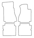 Mercedes E Class (W114 / W115) 1968-1976 Tailored VS Rubber Car Mats