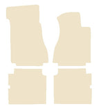 Mercedes E Class (W114 / W115) 1968-1976 Beige Luxury Velour Tailored Car Mats NV HITECH